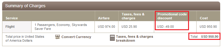 Discount coupons for emirates flights