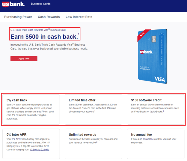 Us Bank Business Triple Cash Credit Card Application Process Welcome