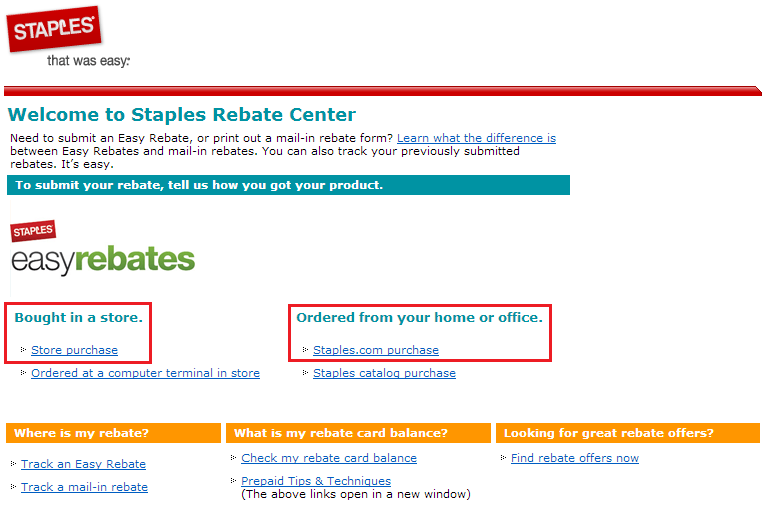 Staples Easy Rebates StepbyStep Guide Travel with Grant