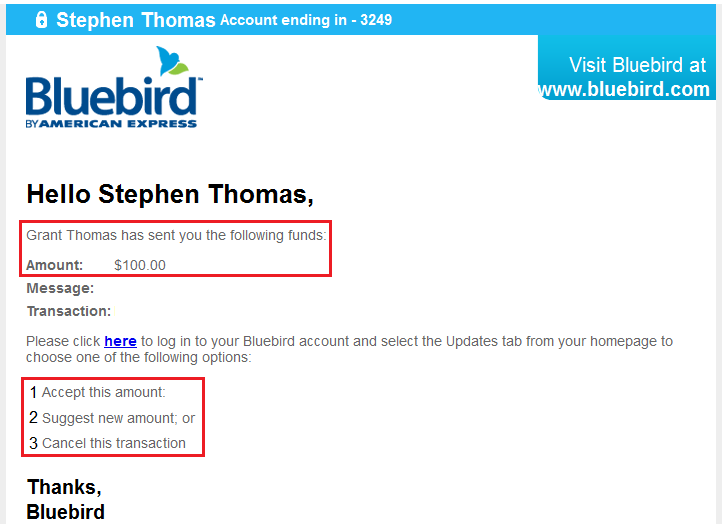 Bluebird Email To Claim Payment Travel With Grant Bluebird Email To Claim Payment