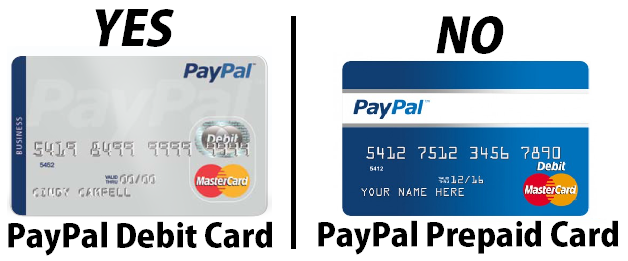 virtual debit card paypal