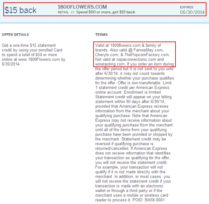 New AMEX Offers for You Teavana, Dollar Tree, Personal Creations, Carters, 1800Flowers, and 1