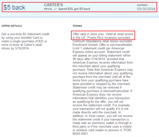 New AMEX Offers for You Teavana, Dollar Tree, Personal Creations, Carters, 1800Flowers, and 1