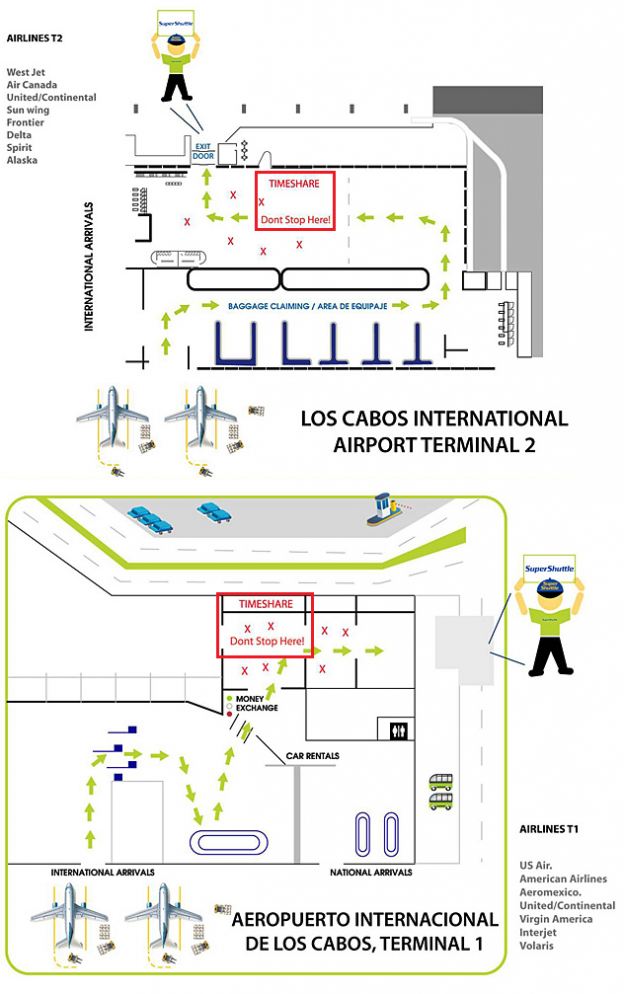 SJD Airport Map SS | Travel with Grant