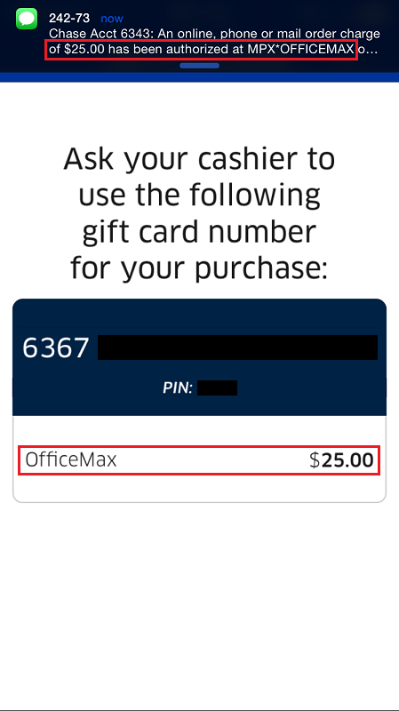 I Earned 125 United Airlines Miles For My 25 Office Max Electronic Gift Card Purchase 4x On The Plus Another Having A Chase
