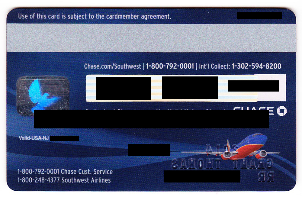 New Chase EMV Chip and Signature Credit Card Pics: Freedom, Southwest Airlines Premier and Plus