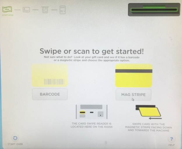 Convert Gift Cards into Cash with Coinstar Exchange Kiosks