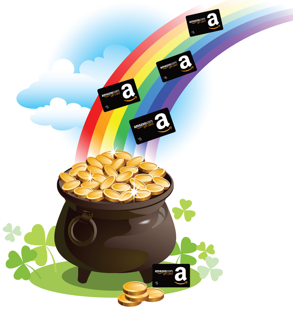 Pot Of Gold Amazon Gift Cards