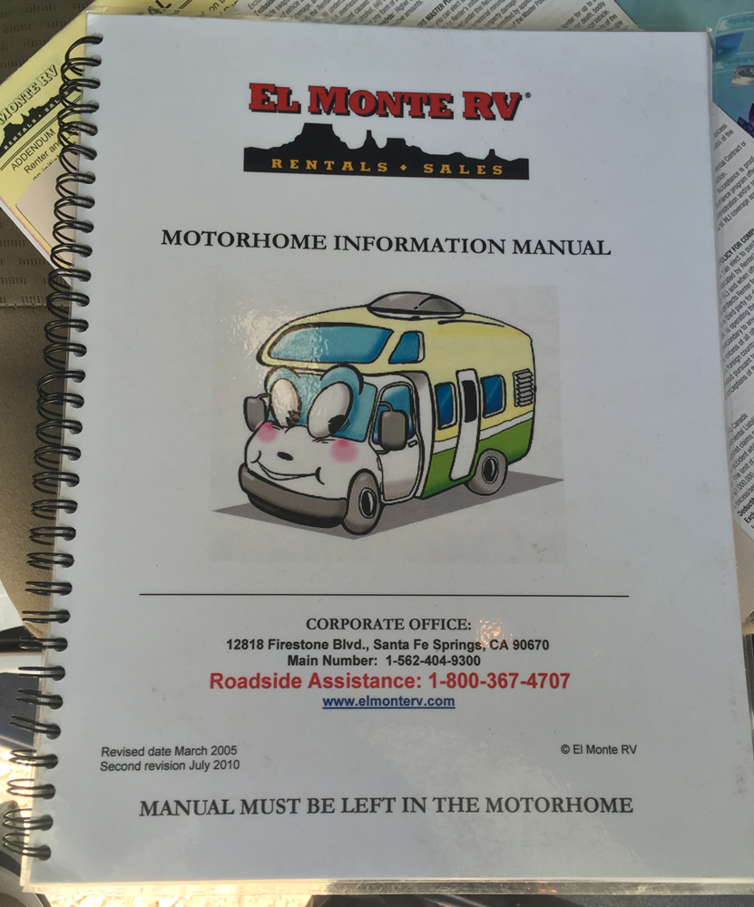 RV Information Manual