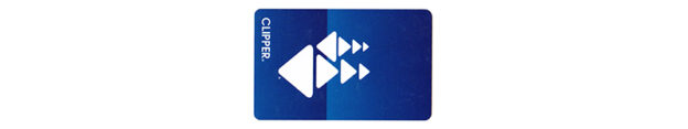 a blue and white rectangle with white arrows
