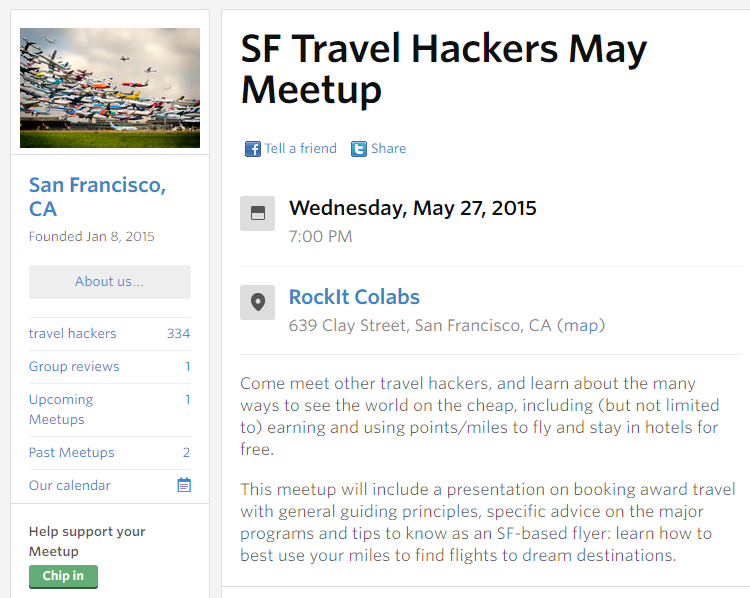 SF Meetup May 27