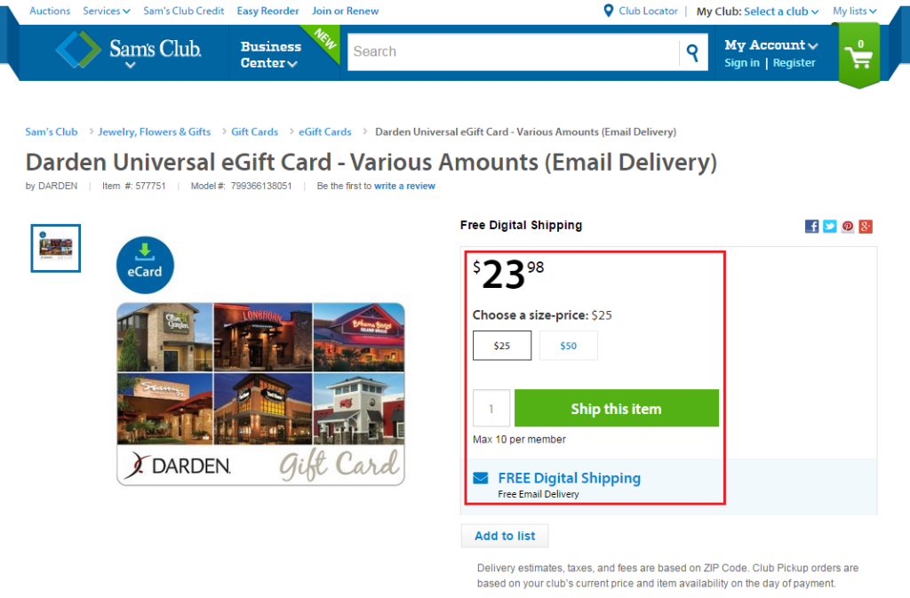 Sam's Club Membership and Complete AMEX Offer Ordering Process