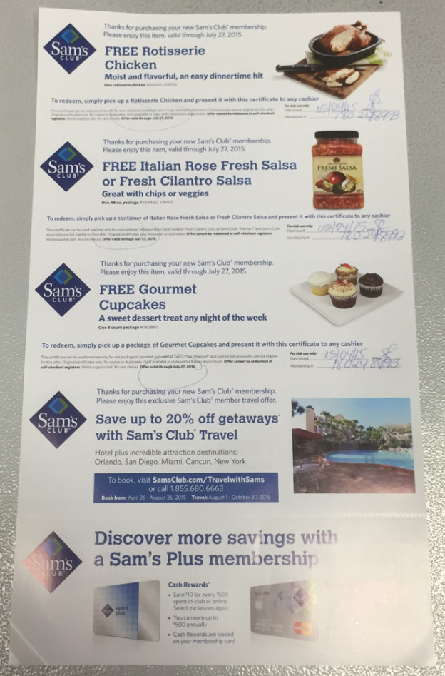 Sam's Club Groupon Membership and Crazy Checkout Experience