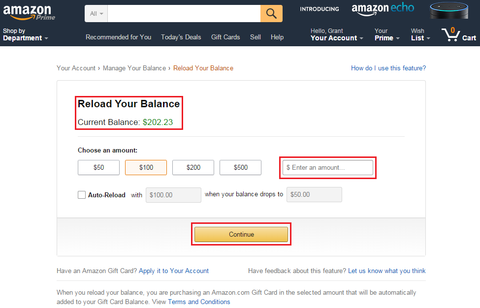How to make payment for your amazon store card. 