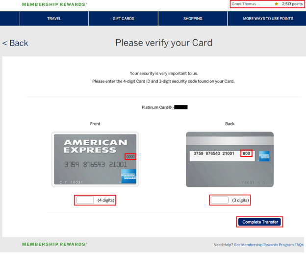 5 Verify AMEX Platinum Card Info Travel With Grant