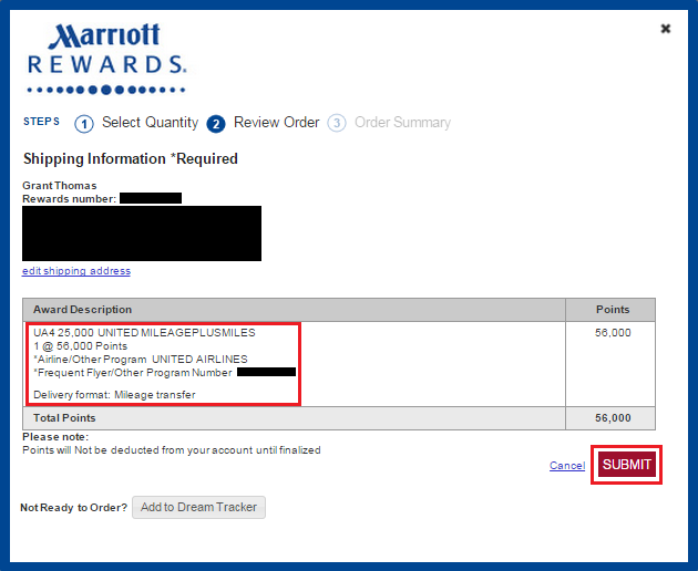 Review Convert Marriott Points to United Airlines Miles