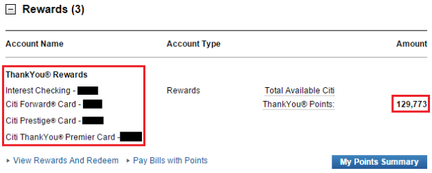 The Easy and Hard Way to Combine Citi Thank You Points into 1 Account