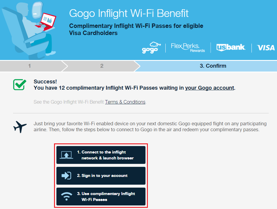 Gogo Account Loaded with 12 Free Gogo Passes