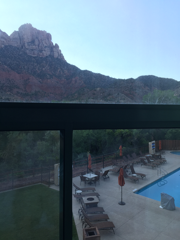View from IHG Zion National Park Room
