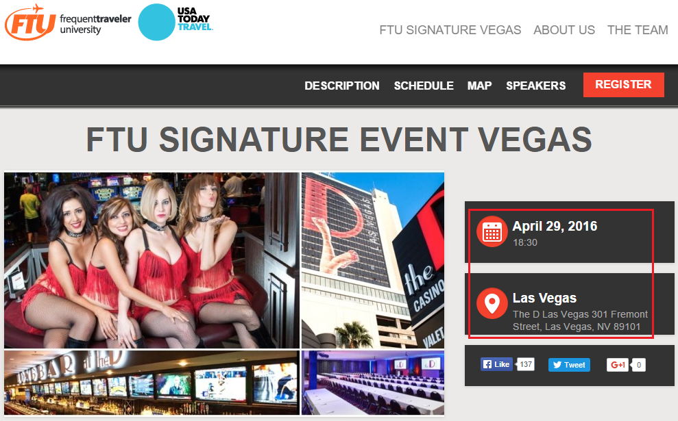 FTU Signature Event Las Vegas