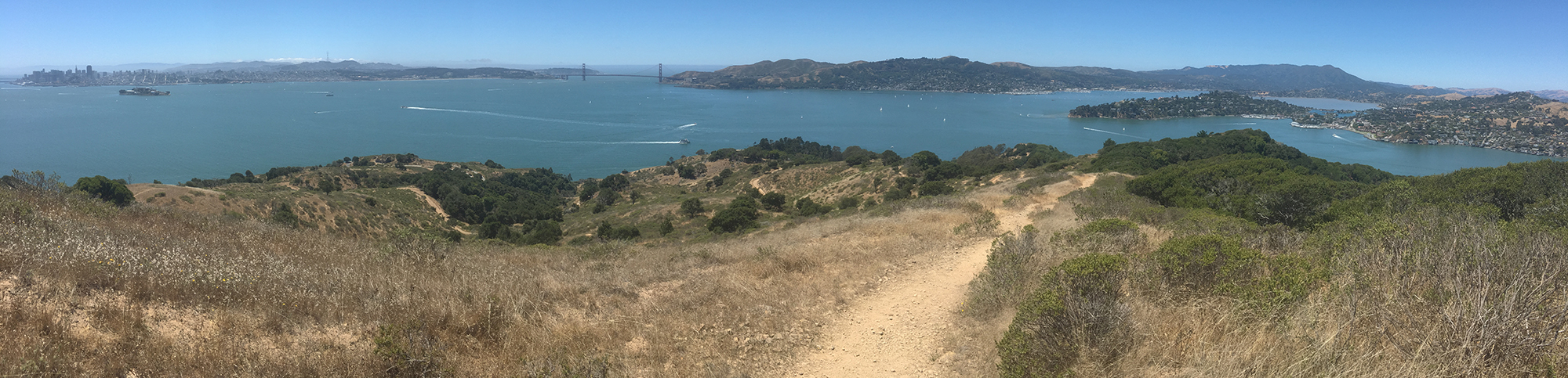 Angel Island View from Top