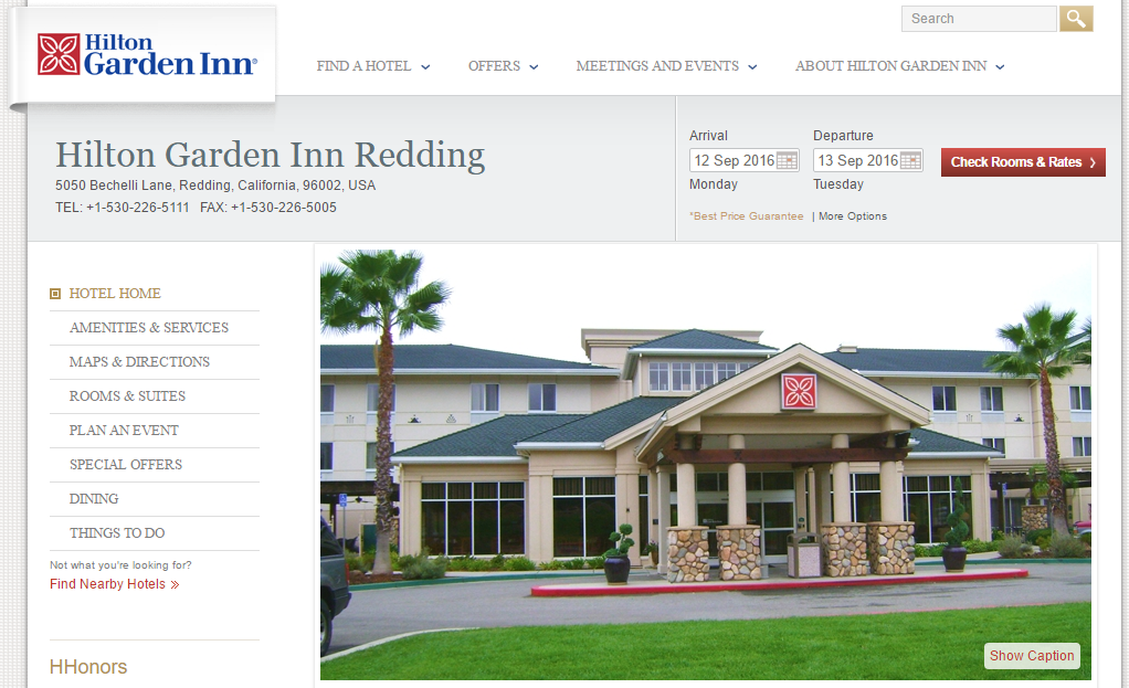 Hilton Garden Inn Redding Northern California