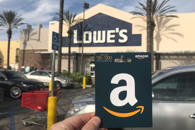 Lowe's Off AMEX Offer = 0 Amazon Gift Card for 0