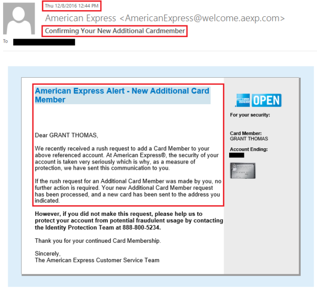 Need to Expedite a New AMEX Card? Add Yourself as an Authorized User