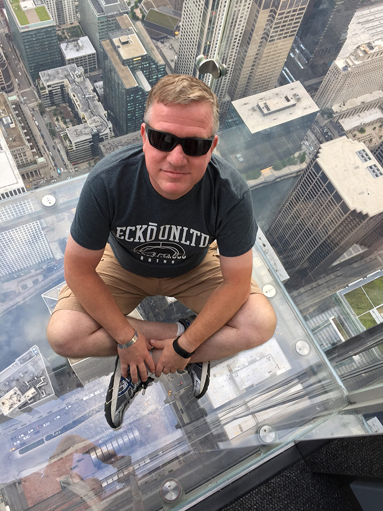 The Ledge, on the 103rd floor of Willis Tower.