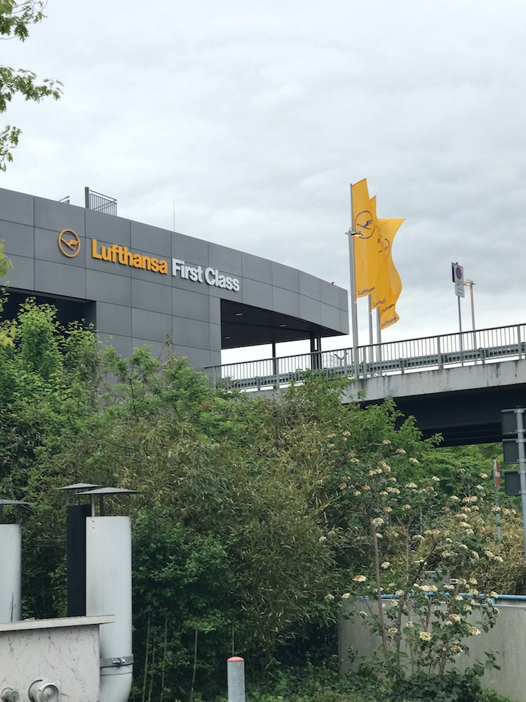 Lufthansa First Class Lounge in Frankfurt, Germany