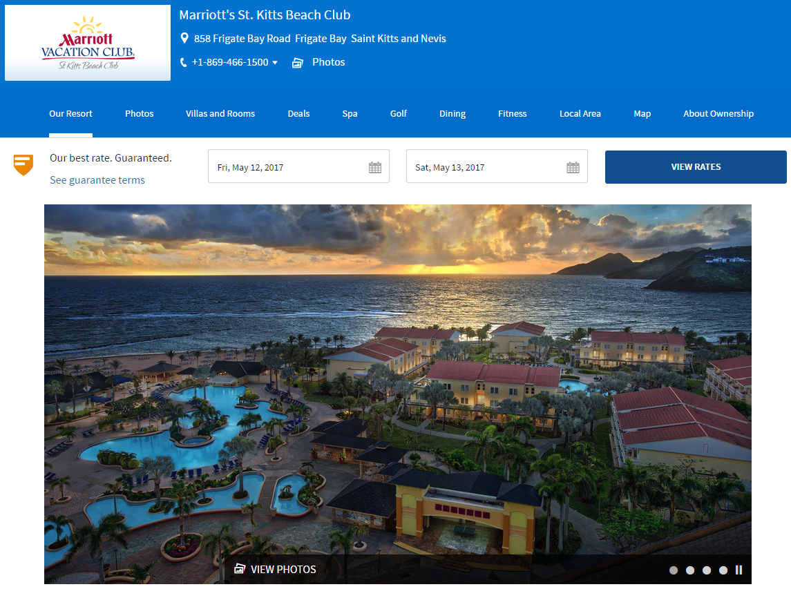 Marriott Vacation Club Beach Club Saint Kitts