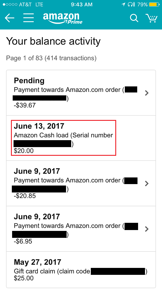 Reload Your Amazon Gift Card Balance With Amazon Cash Promo Credit