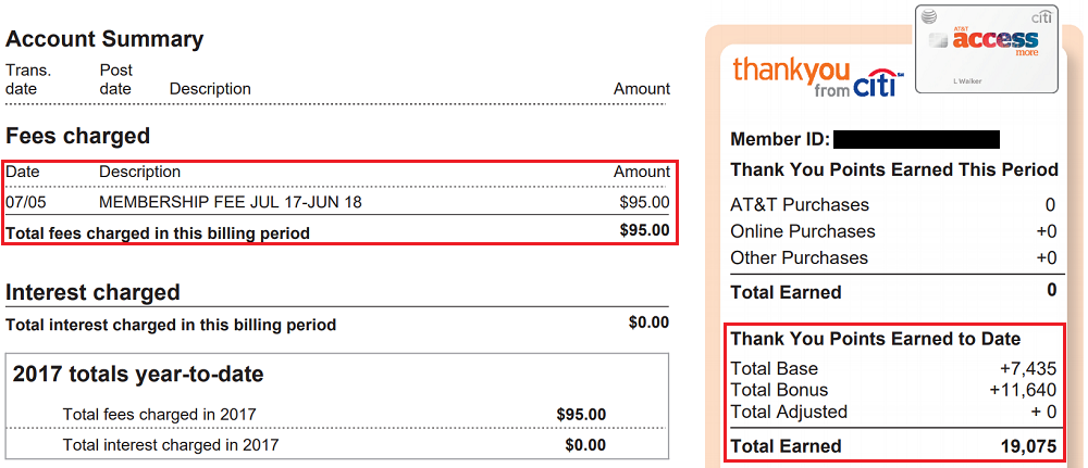 Citi AT&T Access More Credit Card: 10,000 Bonus Thank You ...