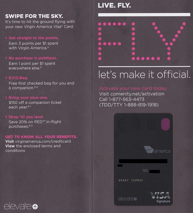 I Downgraded to the Virgin America Visa Signature Credit Card