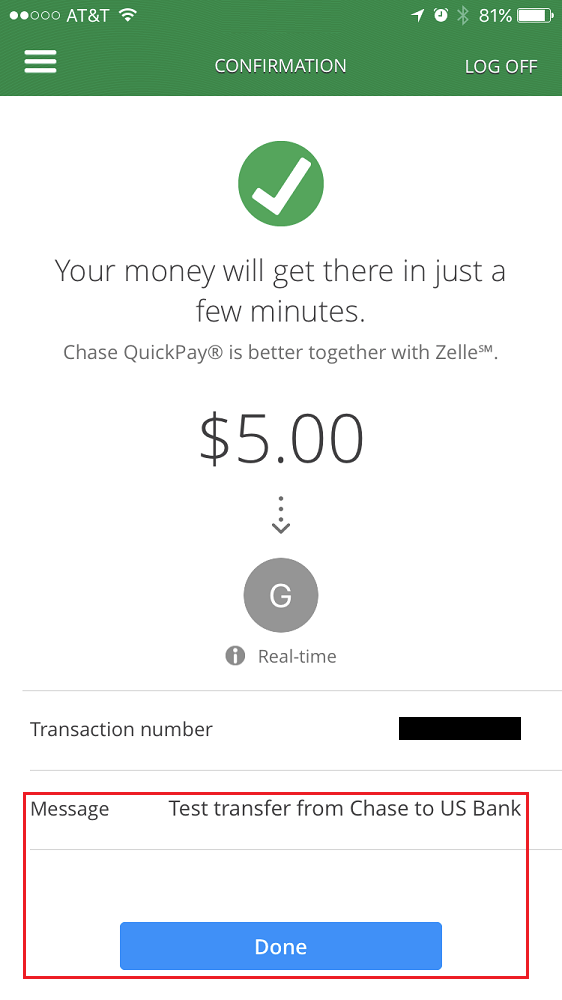 zelle quickpay