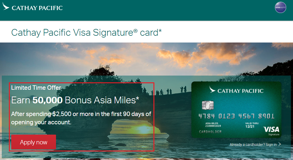 a credit card with a picture of a beach and a sunset