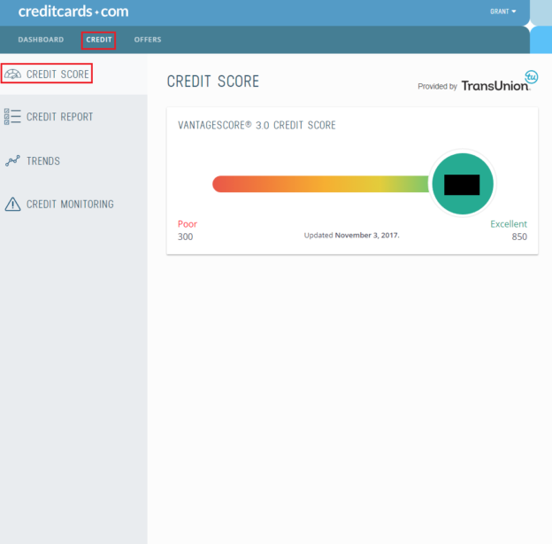 Sign up for Free Credit Monitoring from (TransUnion