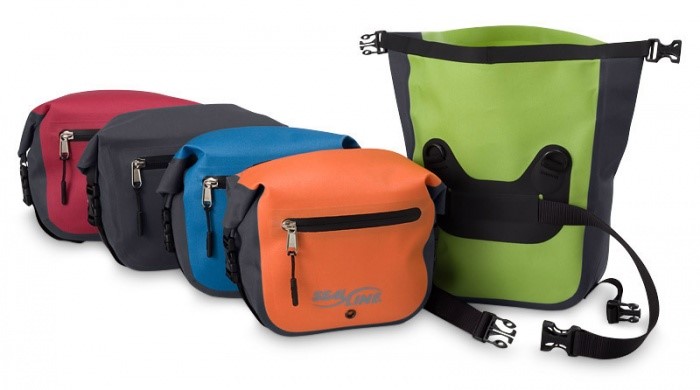 several bags with zippers