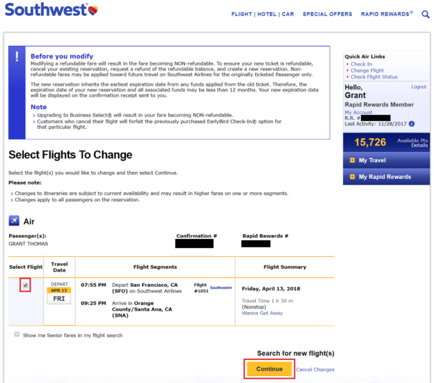 How to Find Out When Southwest Airlines Travel Funds Expires Before