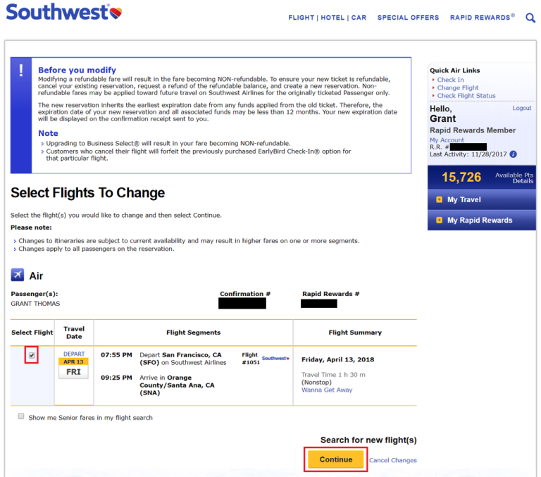 How to Find Out When Southwest Airlines Travel Funds Expires Before ...
