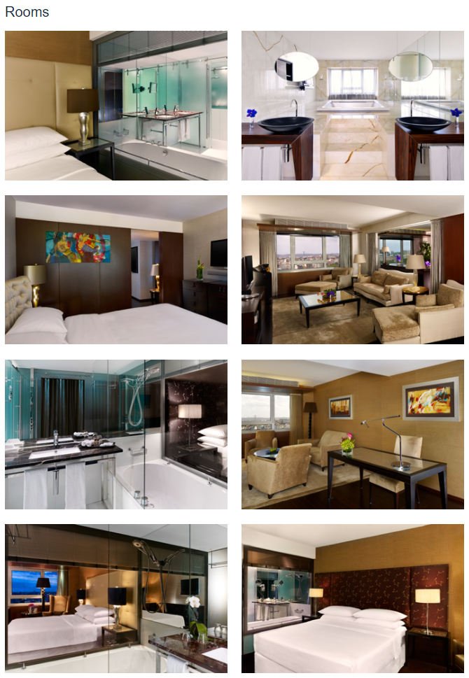 a collage of different rooms