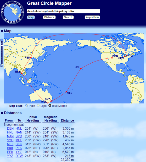 GCM Denver To Hawaii To Australia To Detroit 610x675 