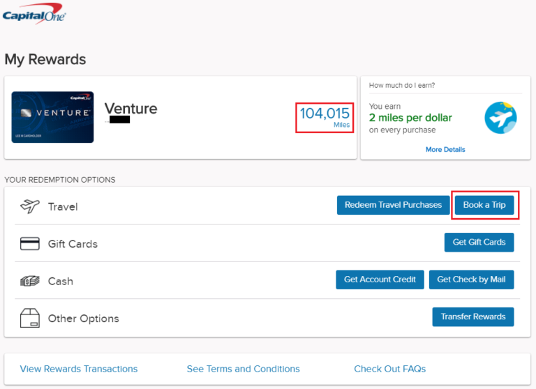 capital one travel portal