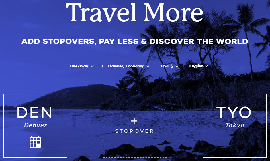 AirWander Review: Easily Search and Book Stopover Flights