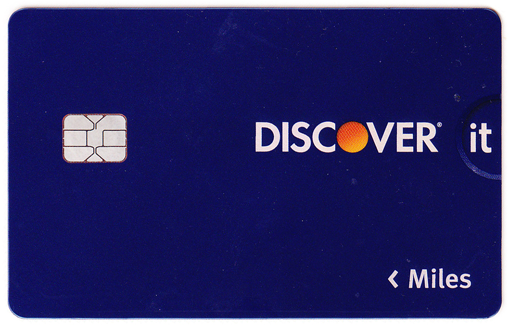 Discover It Miles Credit Card Front Travel With Grant