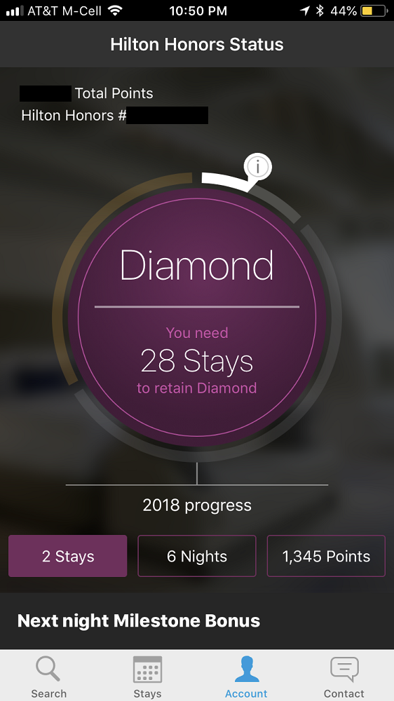 How Quickly Does Hilton Diamond Elite Status Appear After Getting