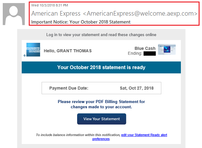 Cannot View American Express Credit Card Statements Online ...