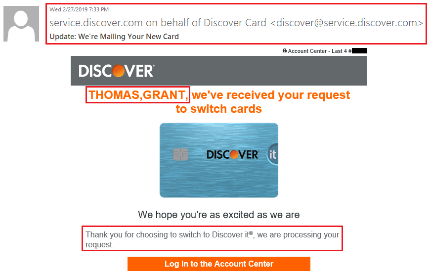 discovery credit card pre approval