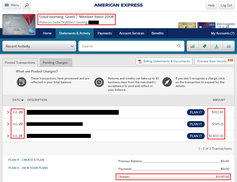american express my account sign in