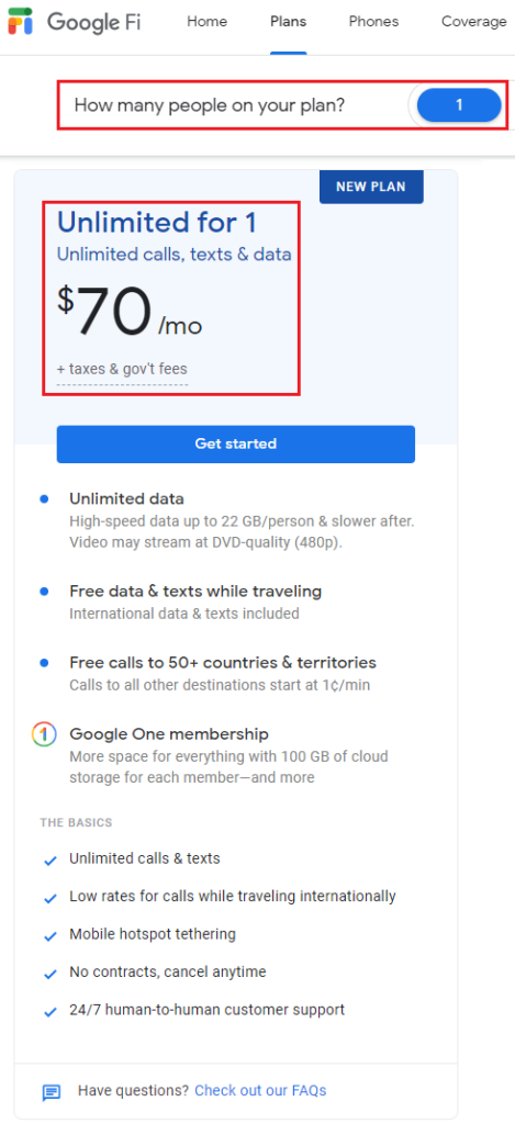 Google Fi Introduces New Unlimited Plan